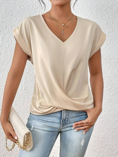 Elara V-Neck T-Shirt