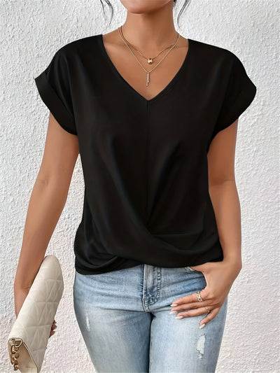 Elara V-Neck T-Shirt