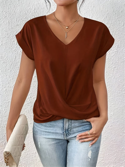 Elara V-Neck T-Shirt