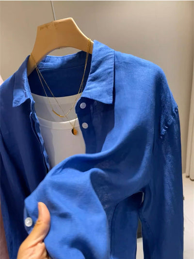 Nyssa™ Linen Casual Shirt