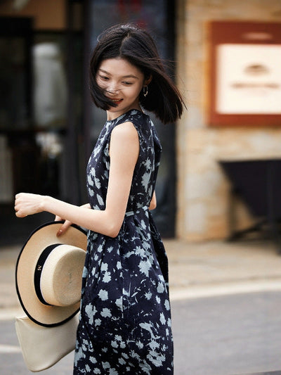 Leilani™ Silk Floral Midi Dress