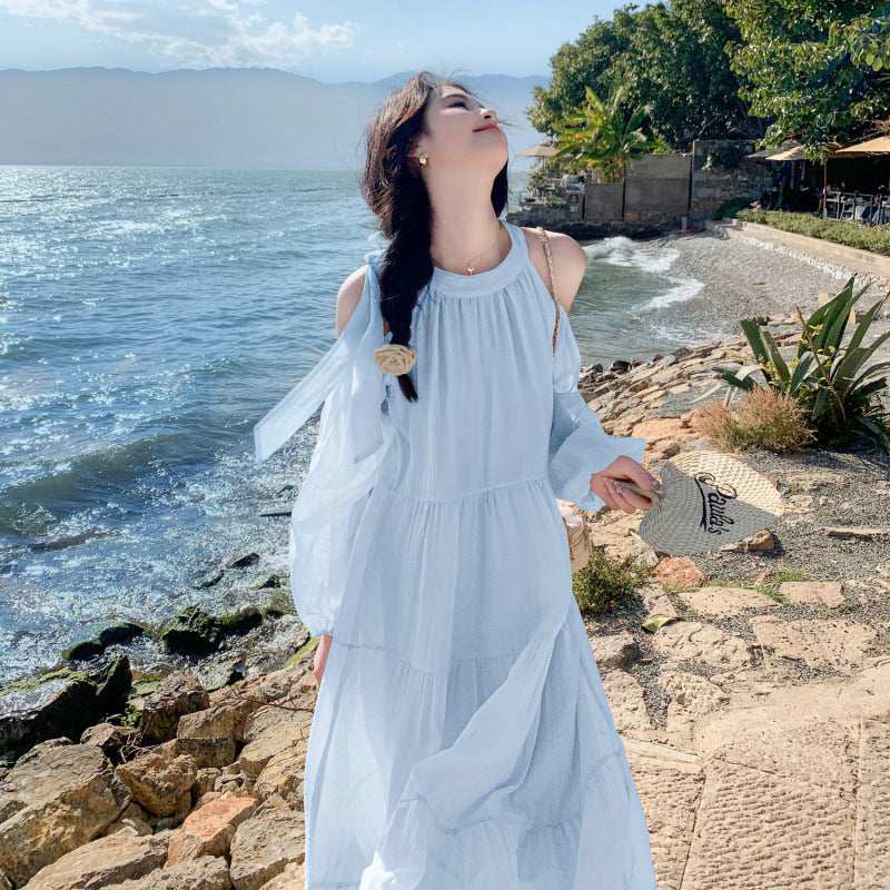 Nerissa™ Off-Shoulder Beach Dress