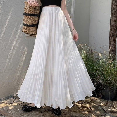 Lilith™ Pleated Chiffon Skirt