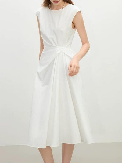 Maribel™ Twist-Waist Midi Dress