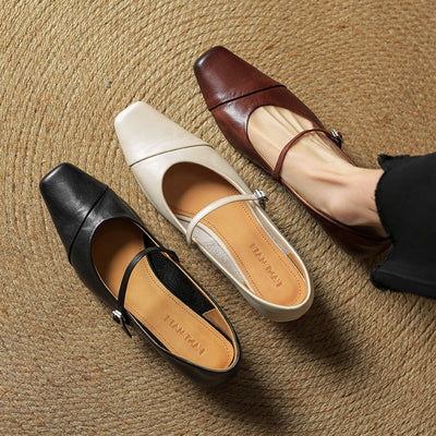 Velin Genuine Leather Pumps