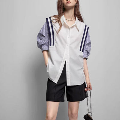 Cassia™ Contrast Striped Shirt