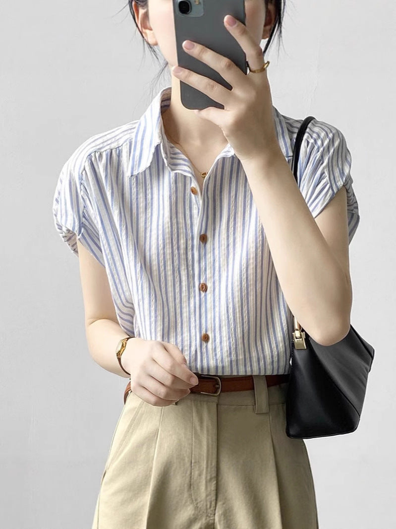 Anwen™ Striped Summer Shirt