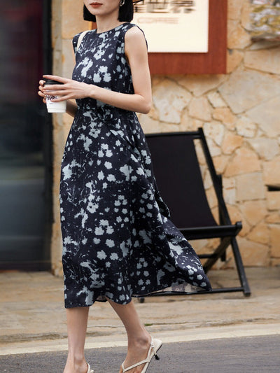 Leilani™ Silk Floral Midi Dress