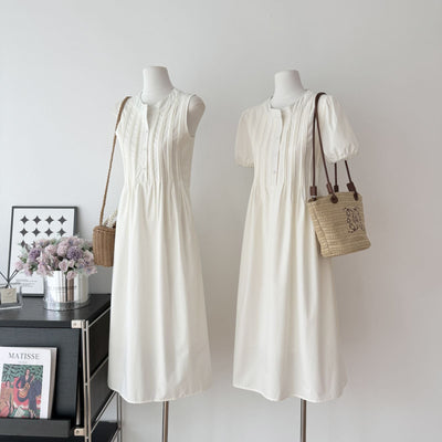 Cressida™ White Midi Dress