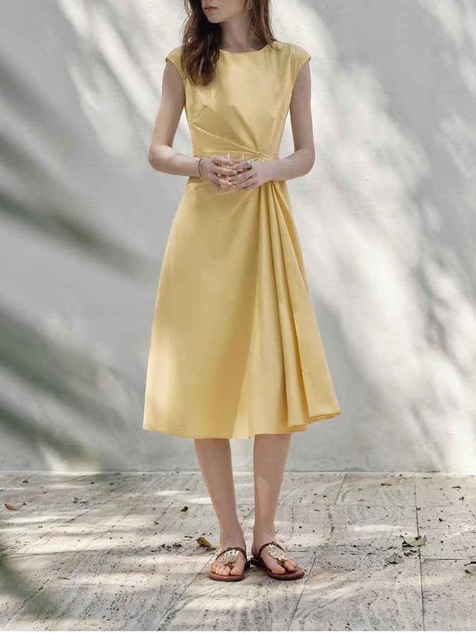 Maribel™ Twist-Waist Midi Dress