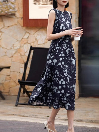 Leilani™ Silk Floral Midi Dress