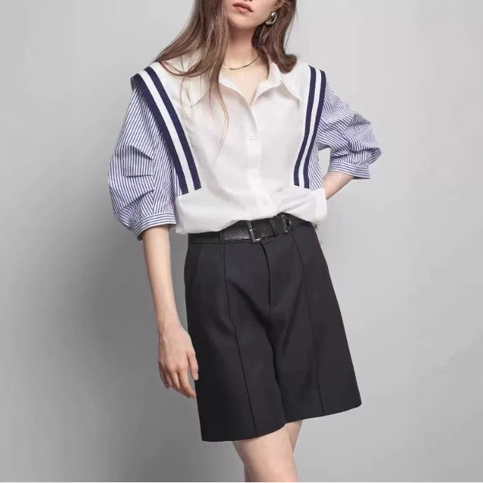 Cassia™ Contrast Striped Shirt