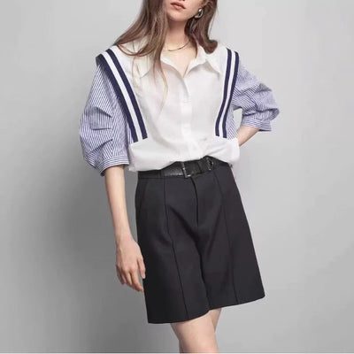 Cassia™ Contrast Striped Shirt