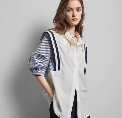 Cassia™ Contrast Striped Shirt