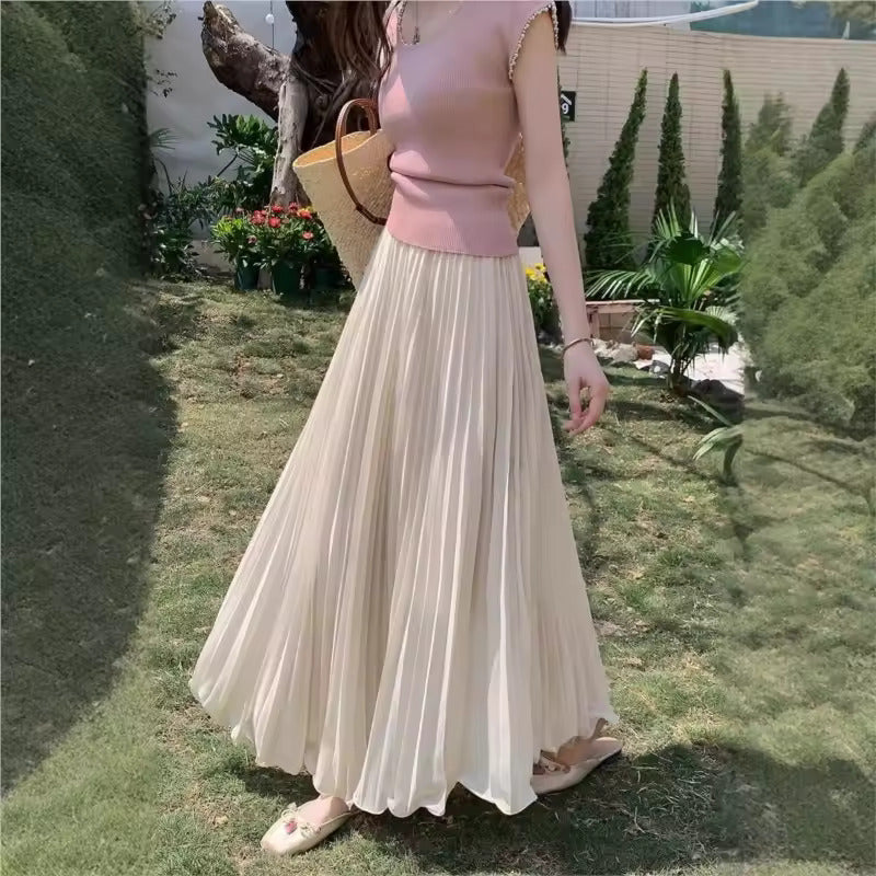 Lilith™ Pleated Chiffon Skirt