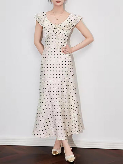 Anika™ Polka Dot Midi Dress