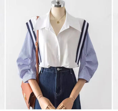 Cassia™ Contrast Striped Shirt