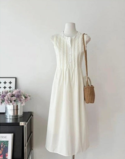 Cressida™ White Midi Dress