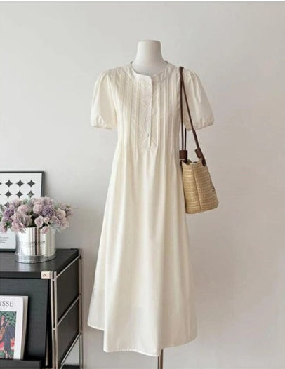 Cressida™ White Midi Dress