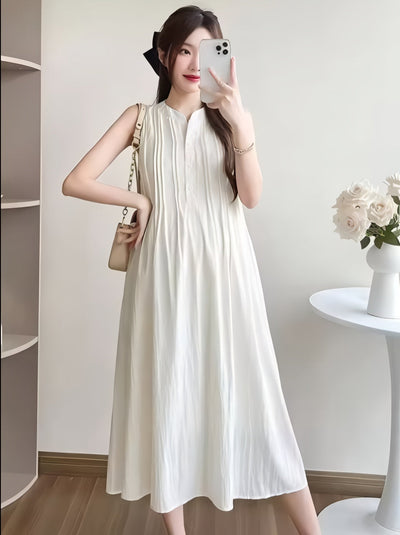 Cressida™ White Midi Dress