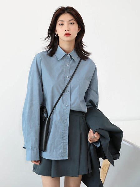 Aurora™ Oversized Button-Up Shirt