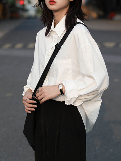 Aurora™ Oversized Button-Up Shirt