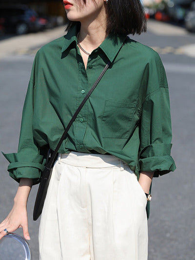 Aurora™ Oversized Button-Up Shirt