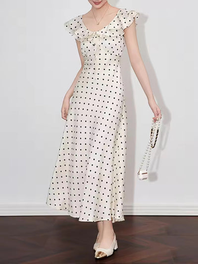 Anika™ Polka Dot Midi Dress
