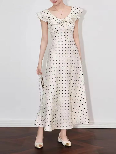 Anika™ Polka Dot Midi Dress
