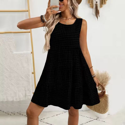 Calista™ Plaid Summer Mini Dress