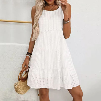 Calista™ Plaid Summer Mini Dress