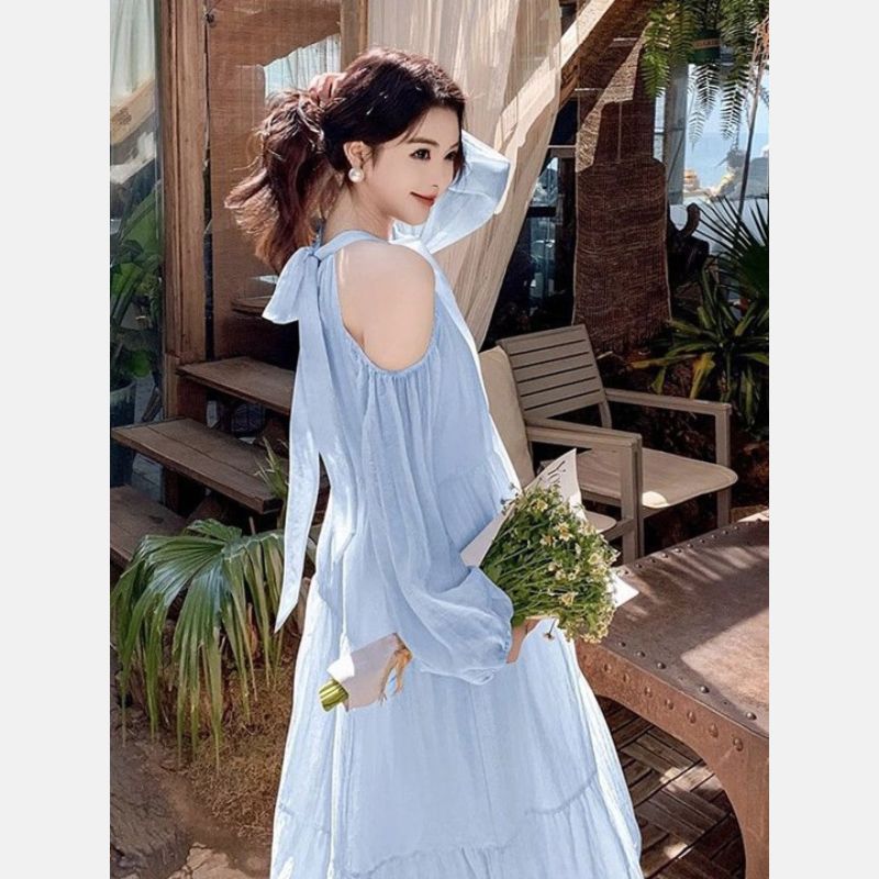 Nerissa™ Off-Shoulder Beach Dress