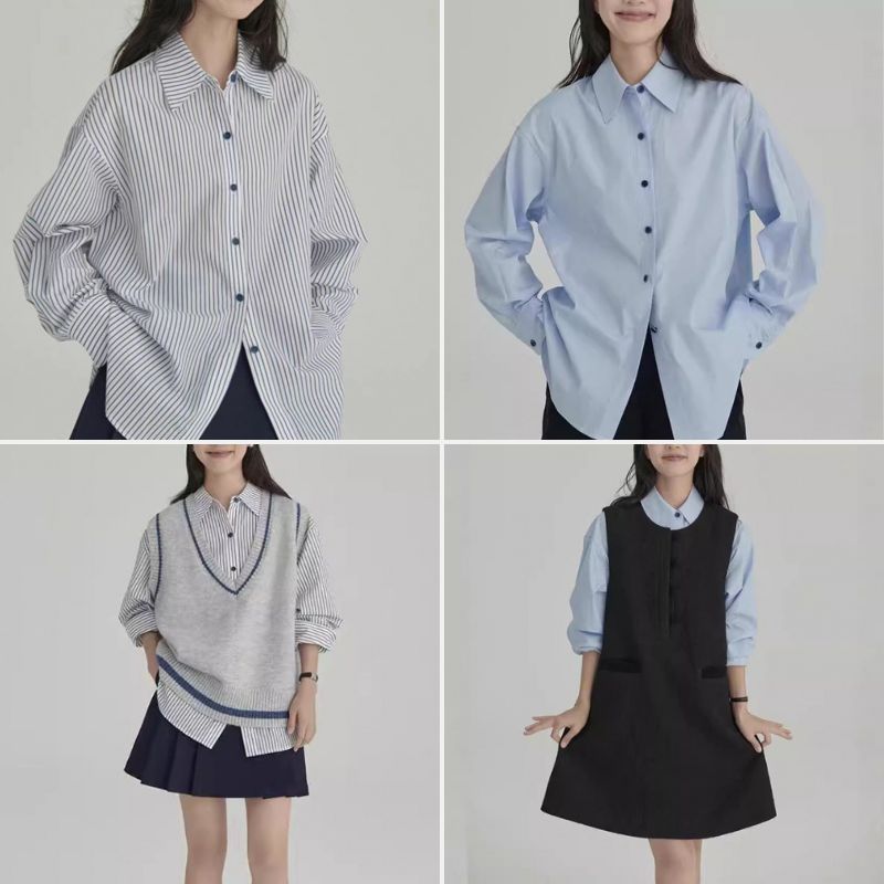 Blythe™ Cotton Button-Up Shirt