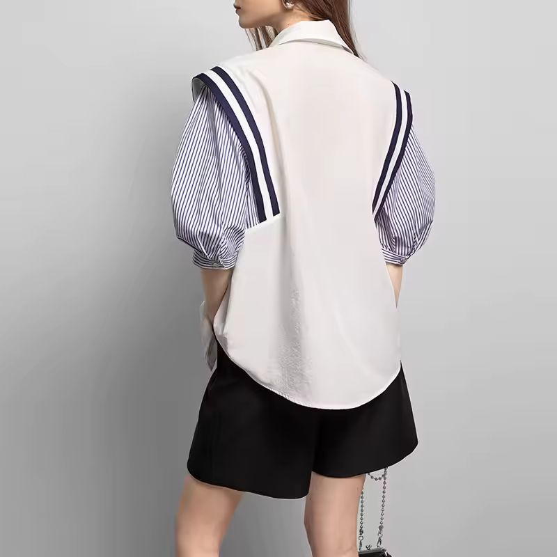 Cassia™ Contrast Striped Shirt